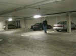 Parking under the Kenmore LIbrary